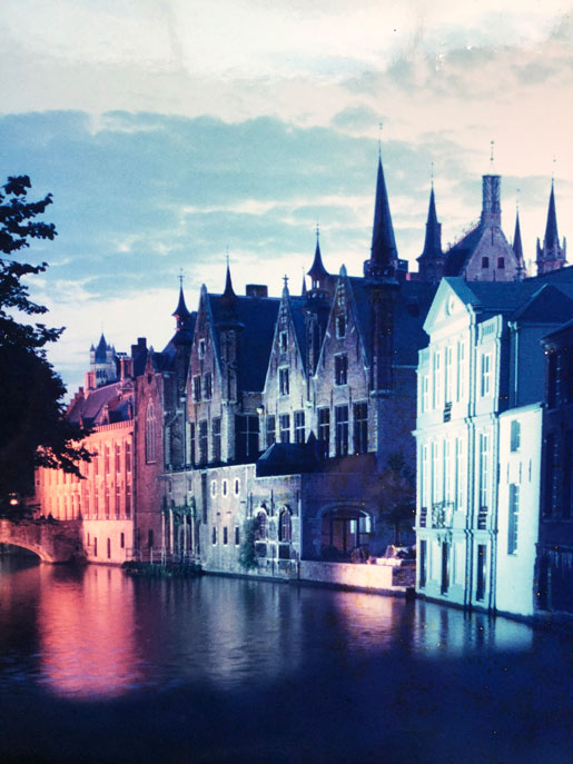 Evening in Bruges